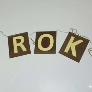 GIRLANDA -ROK -ŻÓŁTA