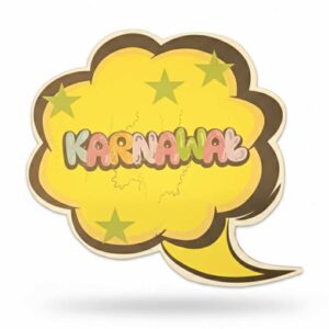 Tabliczka -karnawałowa