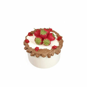 Mini torcik -atrapa truskawkowy