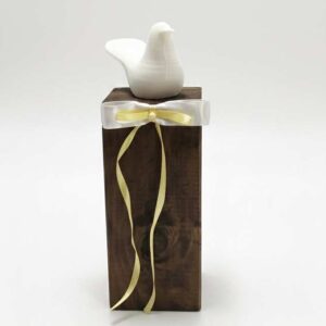 Ptaszek na drewienku -wielkanocna ozdoba