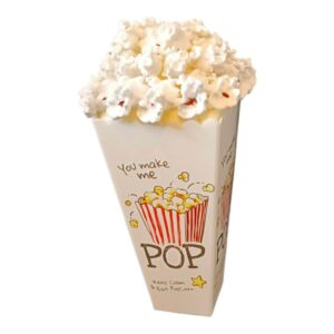 POPCORN -atrapa biały